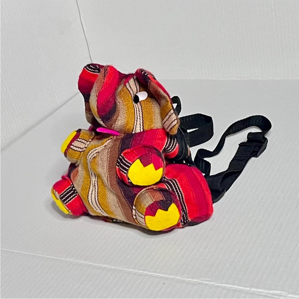 Patchwork Guatemalan Elephant Backpack - image 2